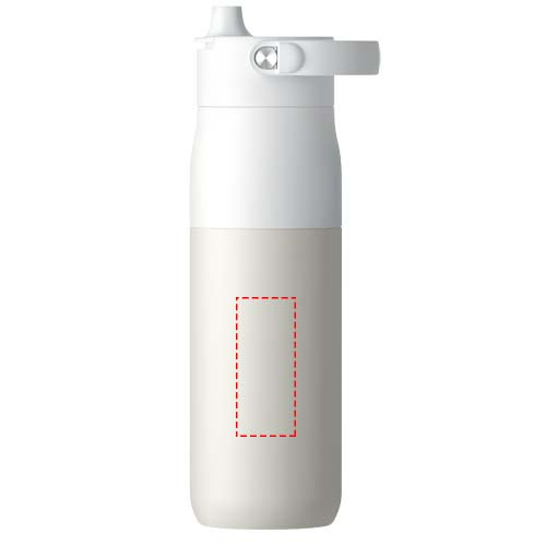 Bouteille LARQ Swig Top 680 ml: Face arrière · Tampographie