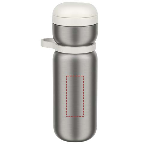 Mepal Twist 600 ml spordipudel: Tagakülg · Padprint