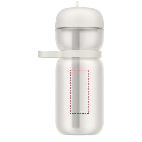 Mepal 600 ml Flip Sportflasche: Back · Padprint