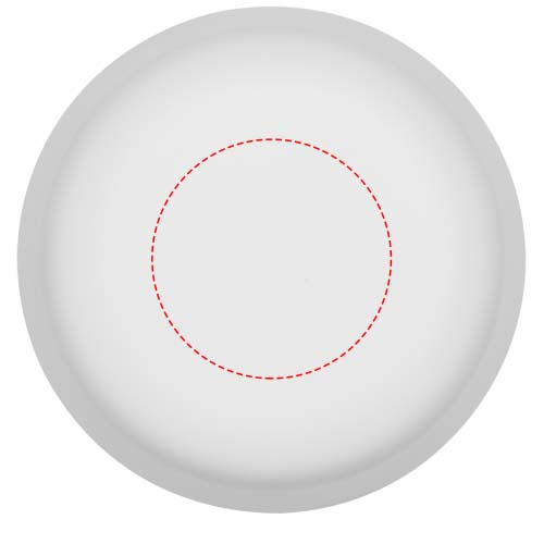 Lampe de table rechargeable Alya à intensité variable et 3 modes d’éclairage: Dessus · Impression numérique