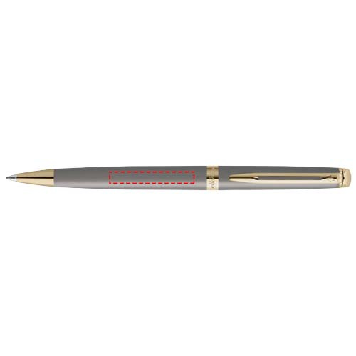 Stylo à bille Waterman Hémisphère M: À côté du clip · Tampographie