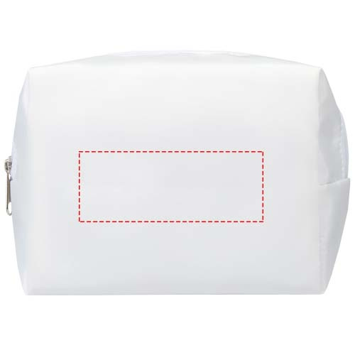 Trousse de toilette Muse en RPET GRS: Corps du produit · Transfert DTF