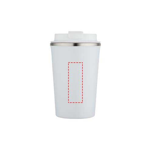 Gobelet Newport 350 ml en acier inoxydable à double paroi isolée sous vide: Front · Padprint