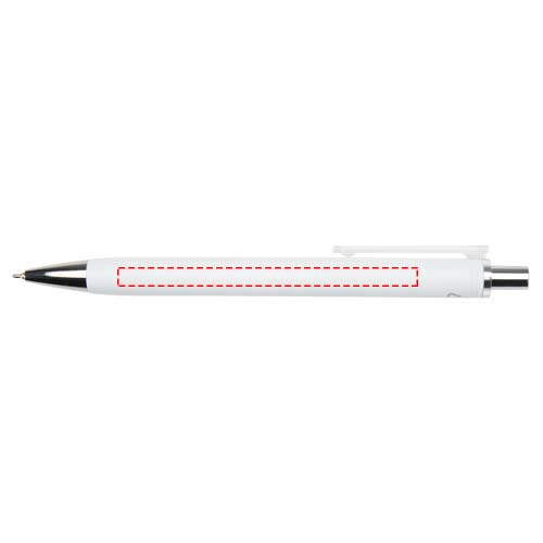 Stylo à bille Feld en matières recyclées RCS à finition métallique, encre noire: Corps du produit · Impression numérique