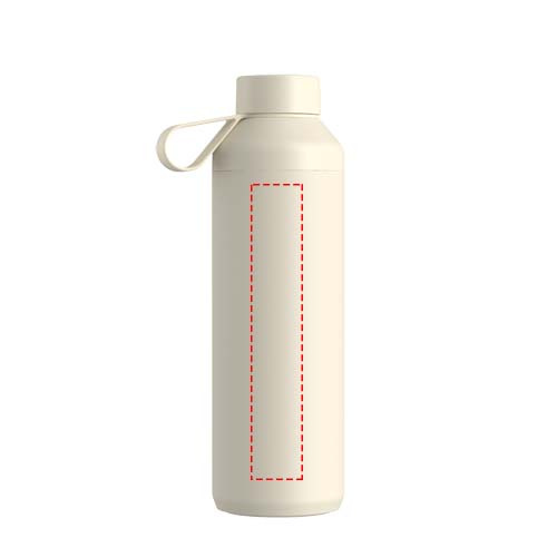 Gourde Ocean Bottle Peak 710 ml: Face arrière · Gravure laser