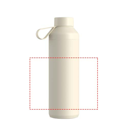 Gourde Ocean Bottle Peak 710 ml: Tout autour · Sérigraphie circulaire