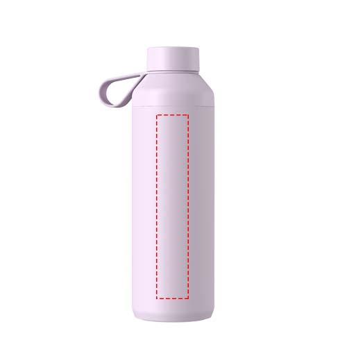 Gourde Ocean Bottle Peak 710 ml: Face arrière · Gravure laser