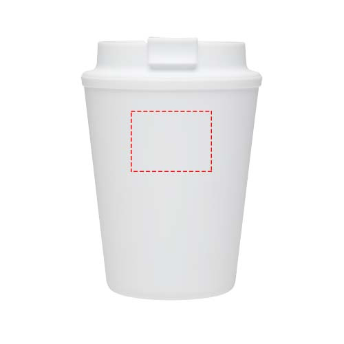 Gobelet isotherme Newport 300 ml à double paroi: Face avant · Tampographie