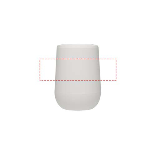 Gobelet isotherme Corzo 360 ml à double paroi: Tout autour · Sérigraphie circulaire