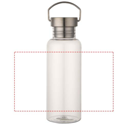Thor – gourde rPET recyclé RCS 600 ml: Tout autour · Sérigraphie circulaire