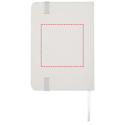 Spectrum, carnet A7 à couverture rigide: Face arrière · Sérigraphie