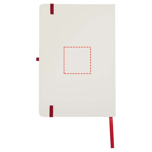 Spectrum, carnet A5 à couverture rigide et tranche colorée: Face arrière · Impression numérique brillante
