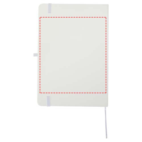 Spectrum, carnet A5 recyclé à couverture rigide: Face arrière · Impression numérique