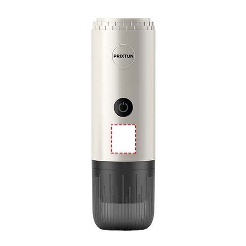 Prixton Roma, cafetière portable: Face avant · Autocollant imprimé en numérique