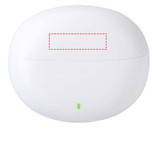 Boompods Echowave, écouteurs entièrement sans fil: Couvercle · Tampographie