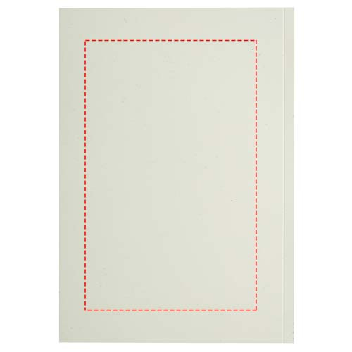 Scribe Plus, carnet A5 recyclé à couverture souple: Quatrième de couverture · Transfert DTF