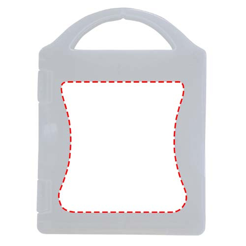Trousse de premiers secours MyKit DIN: Face avant · Autocollant imprimé en numérique