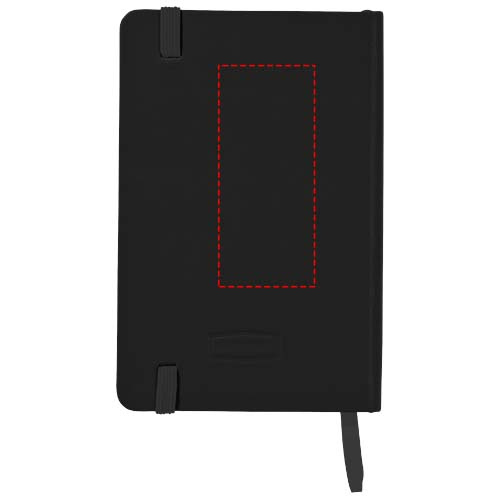 Classic — kieszonkowy notes A6 w twardej oprawie: Back · Embossing/Debossing