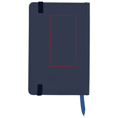 Classic — kieszonkowy notes A6 w twardej oprawie: Back · Hot stamping