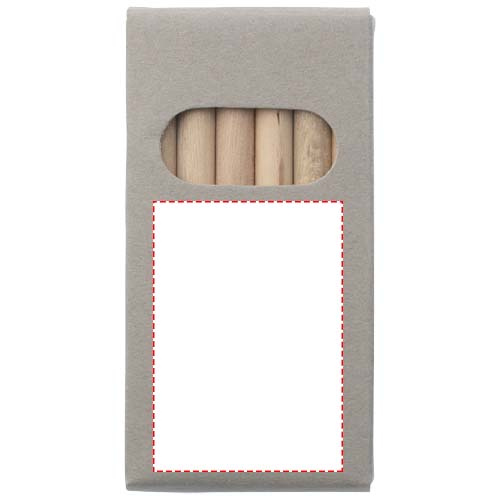 Ensemble de 6 crayons de couleur Ayola: Box · Full color doming