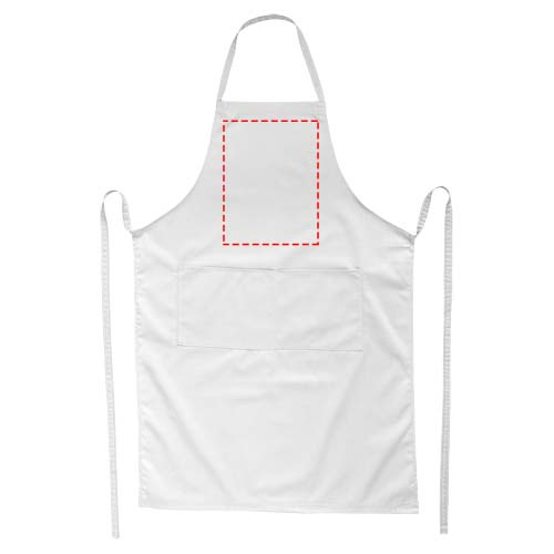 Tablier 240 g/m² Viera: Chest · Sublimation