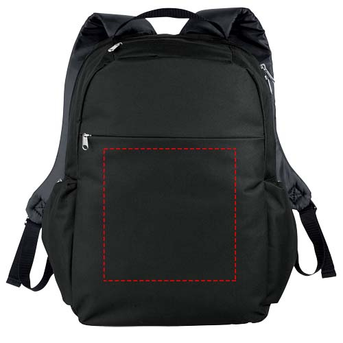 Plecak Slim na laptop 15″, 15 l: Front · Transfer