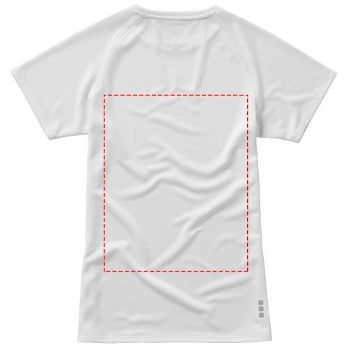 Niagara naisten lyhythihainen coolfit t-paita: Impact upper back · Screenprint