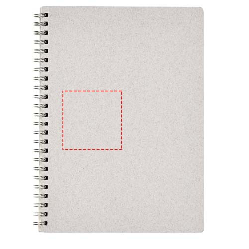 Bianco — notes A5 na spirali Wire-O: Front · Padprint