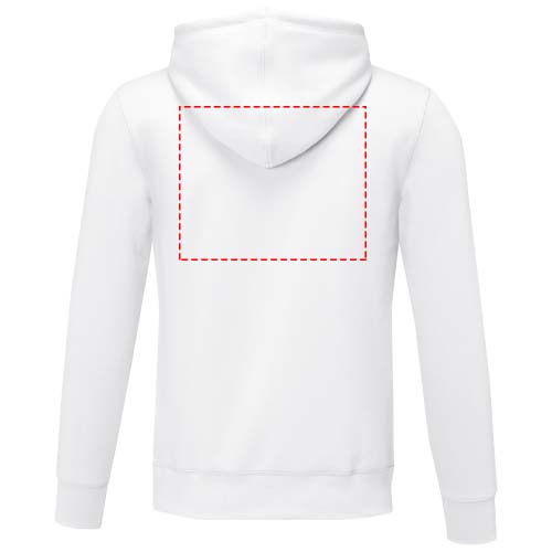 Charon — męska bluza z kapturem: Impact upper back · Transfer