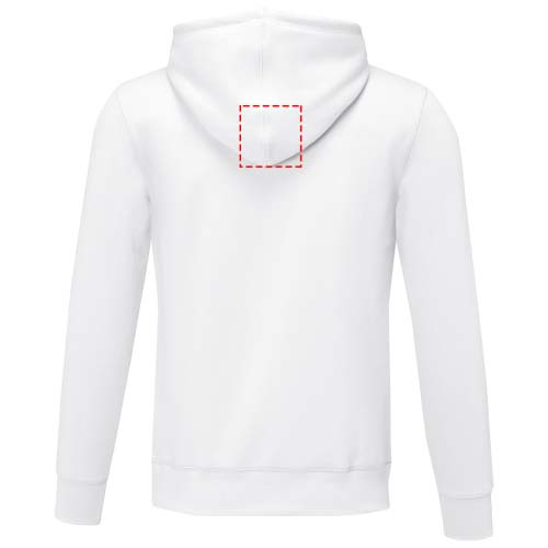 Charon — męska bluza z kapturem: Impact upper back · Embroidery fixed