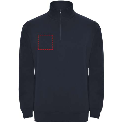 Bluza Aneto z krótkim zamkiem: Right chest · Embroidery fixed