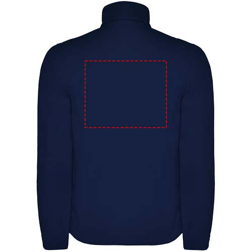 Veste softshell Antartida pour homme: Impact upper back · Screenprint