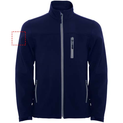 Veste softshell Antartida pour homme: Right bicep · Embroidery fixed