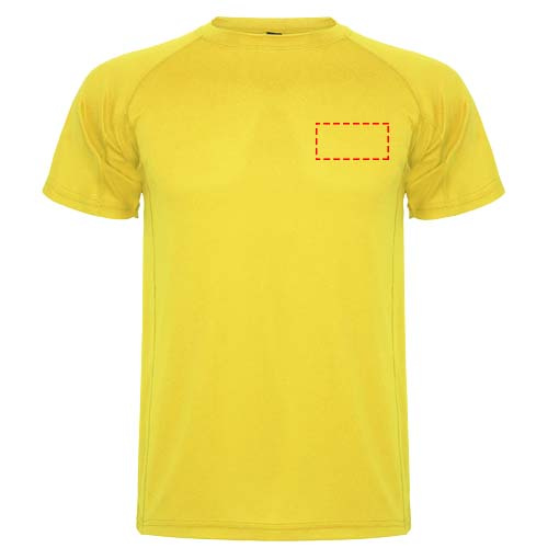 Montecarlo Sport T-Shirt für Kinder: Left chest · Screenprint