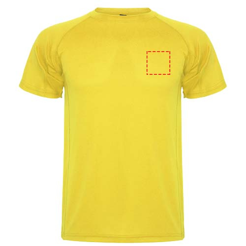 Montecarlo Sport T-Shirt für Kinder: Left chest · Embroidery fixed