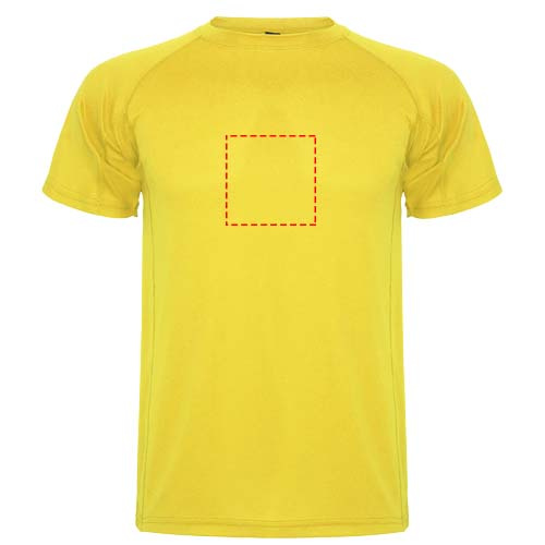 Montecarlo Sport T-Shirt für Kinder: Impact full front · Embroidery fixed