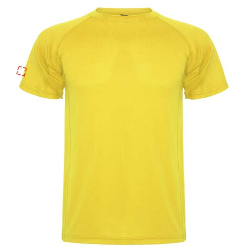 Montecarlo Sport T-Shirt für Kinder: Right bicep · Embroidery fixed