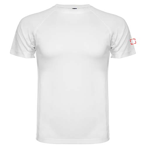 Montecarlo Sport T-Shirt für Kinder: Left bicep · Embroidery fixed