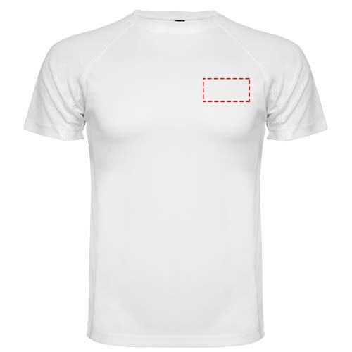 Montecarlo Sport T-Shirt für Kinder: Left chest · DTF Transfer