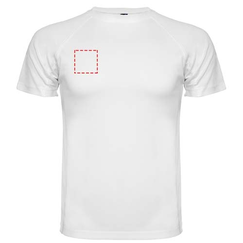 Montecarlo Sport T-Shirt für Kinder: Right chest · Embroidery fixed
