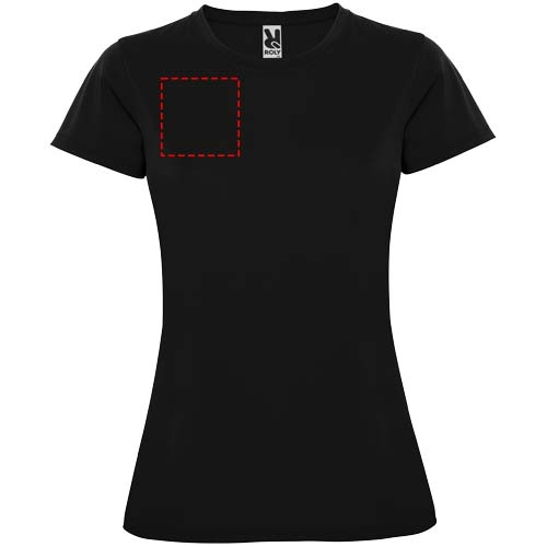 Montecarlo Sport T-Shirt für Damen: Right chest · Embroidery fixed