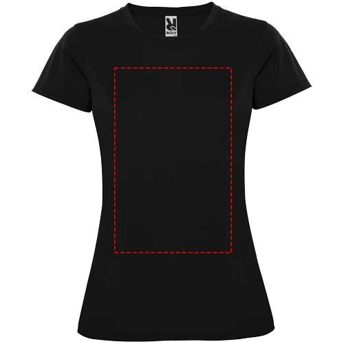 Montecarlo Sport T-Shirt für Damen: Impact full front · Screenprint