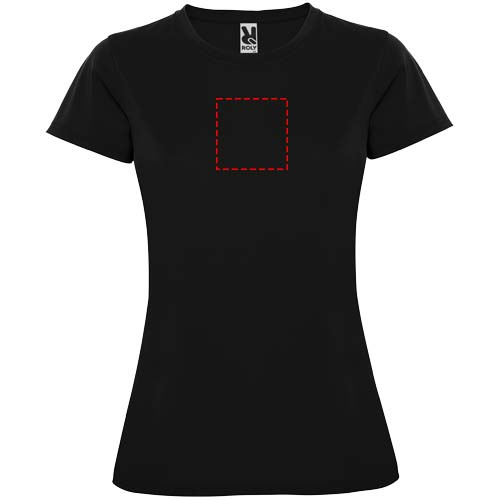 Montecarlo Sport T-Shirt für Damen: Impact full front · Embroidery fixed