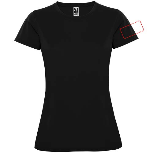 Montecarlo Sport T-Shirt für Damen: Left bicep · Screenprint