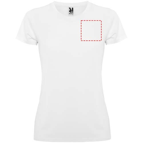 Montecarlo Sport T-Shirt für Damen: Left chest · Sublimation