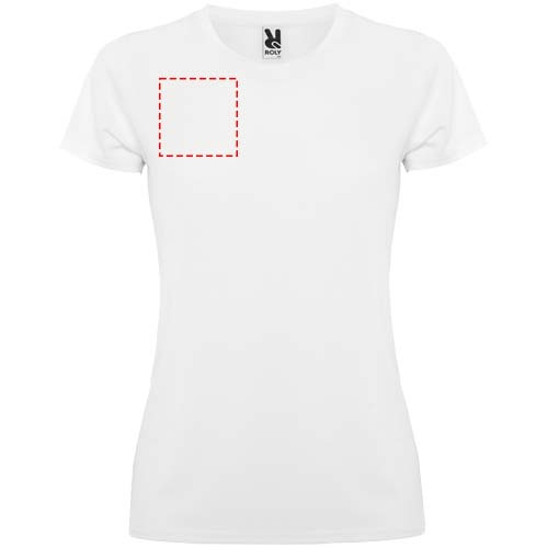 Montecarlo Sport T-Shirt für Damen: Right chest · Embroidery fixed