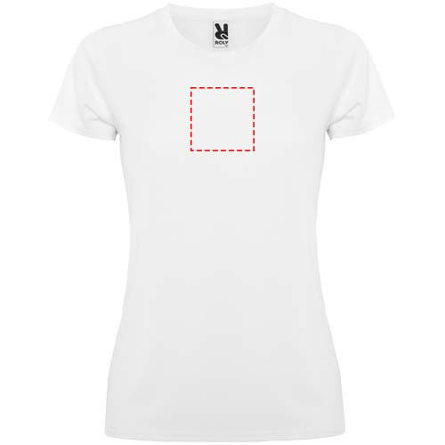 Montecarlo Sport T-Shirt für Damen: Impact full front · Embroidery fixed