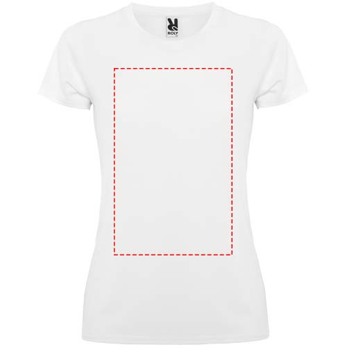 Montecarlo Sport T-Shirt für Damen: Impact full front · Screenprint