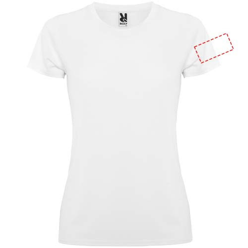 Montecarlo Sport T-Shirt für Damen: Left bicep · Screenprint