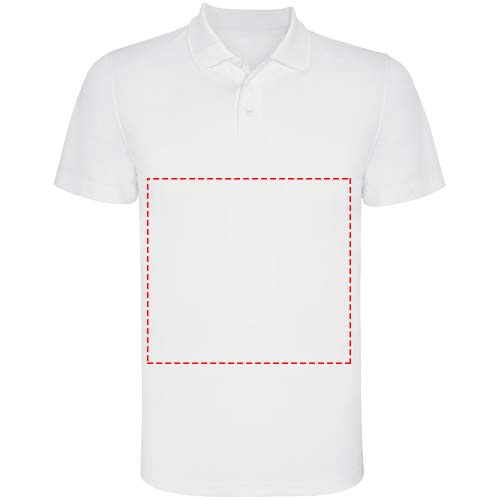 Monzha miesten lyhythihainen urheilupoolopaita: Impact full front · Sublimation